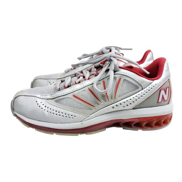 New Balance Women's Size 7.5 Running Shoes Gray Mesh - Picture 5 of 9